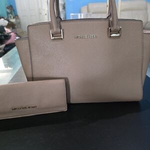 Michael Kors  Satchel and Wallet Set